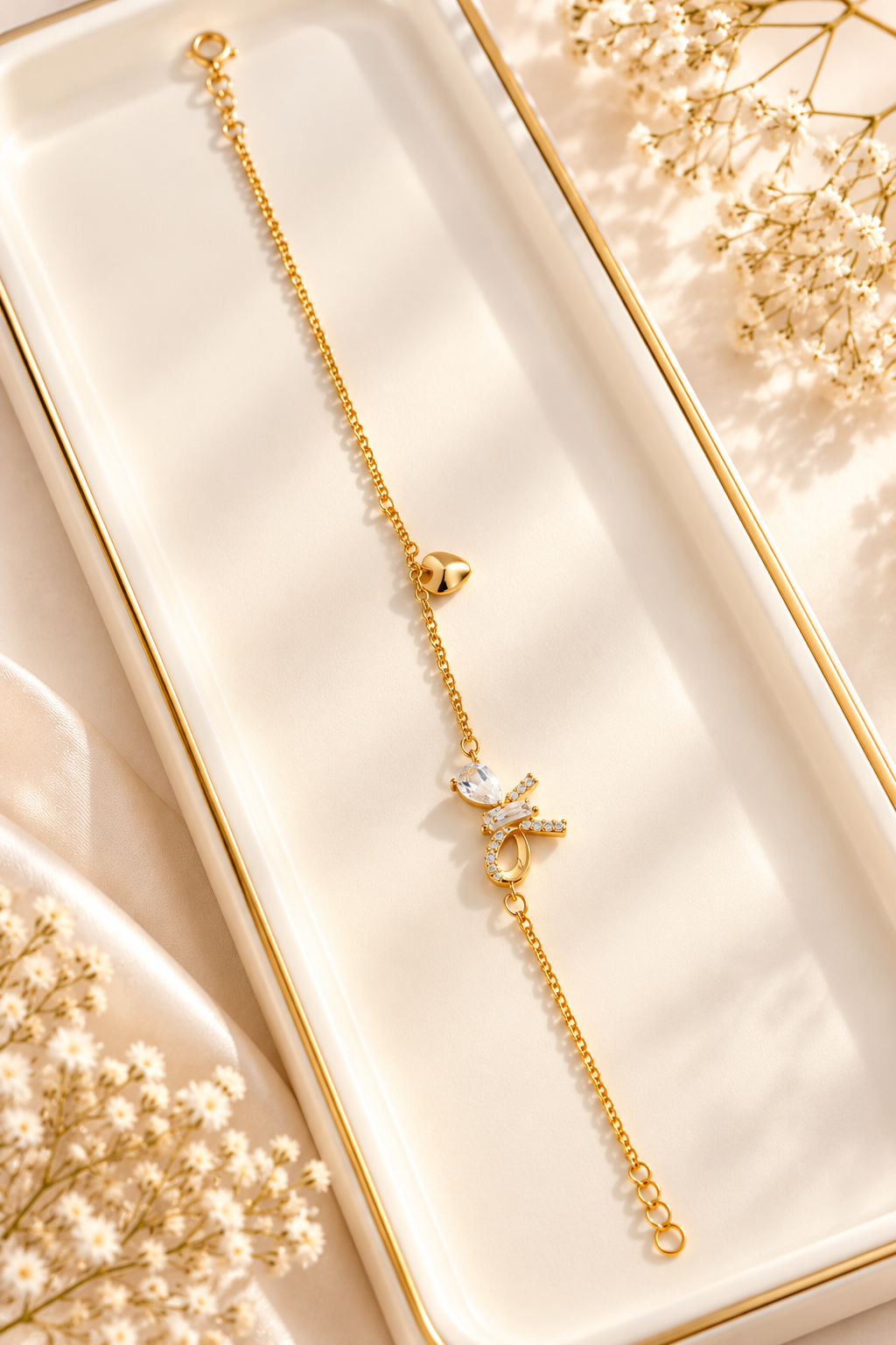 Sweetheart Glow Anklet