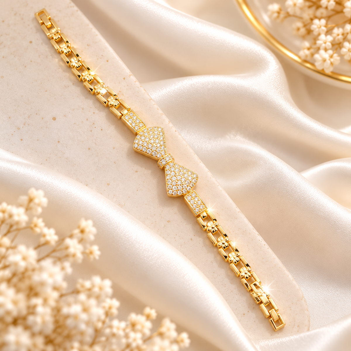 Golden Bow Bracelet