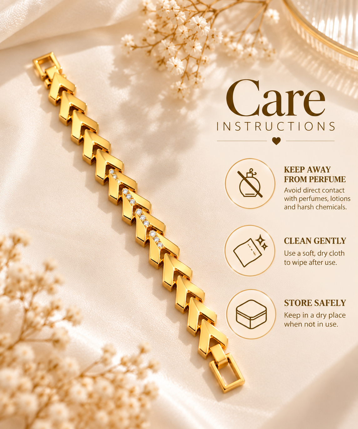 Golden Arrow Bracelet