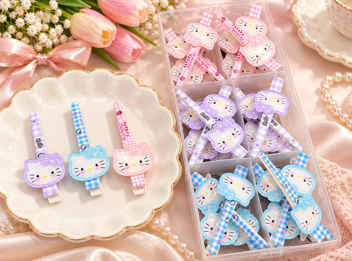 Hello Kitty Hair Clips