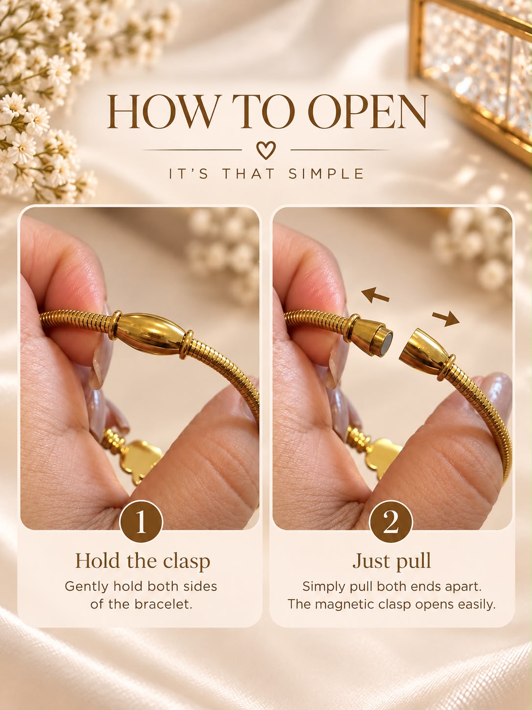 Golden Apple charm bangle